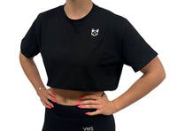 Sculpt Black Cropped T-shirt